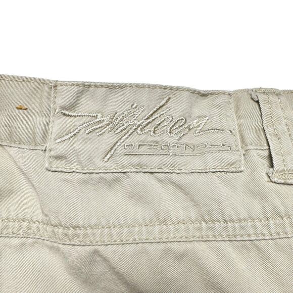 Mizkeen Originals | Men | Vintage 90s Y2K Khaki Cargo Shorts | Size 40 - Picture 8 of 11